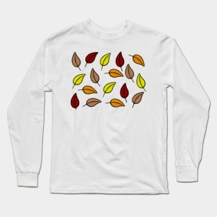 Fall Leaf Pack, Autumn Leaf Long Sleeve T-Shirt